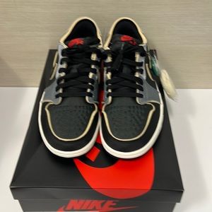 Air Jordan 1 low OG EX black smoke grey